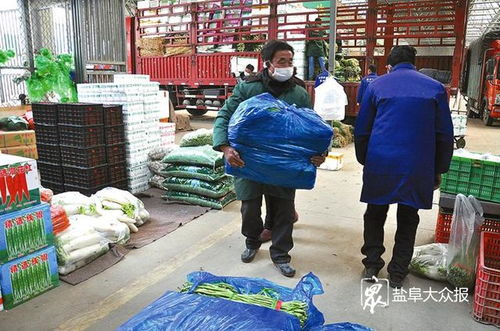 保障菜篮子 每天1000多吨菜果从华东盐城农产品交易中心发出